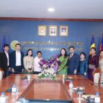 Promoting Intellectual Property Trading Association reached a principled understanding on future cooperation with the Minister of Culture and Fine Arts and Chairperson of the Board of the APSARA National Authority